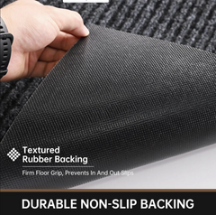 LuxUrux® Durable Rubber Door Mat